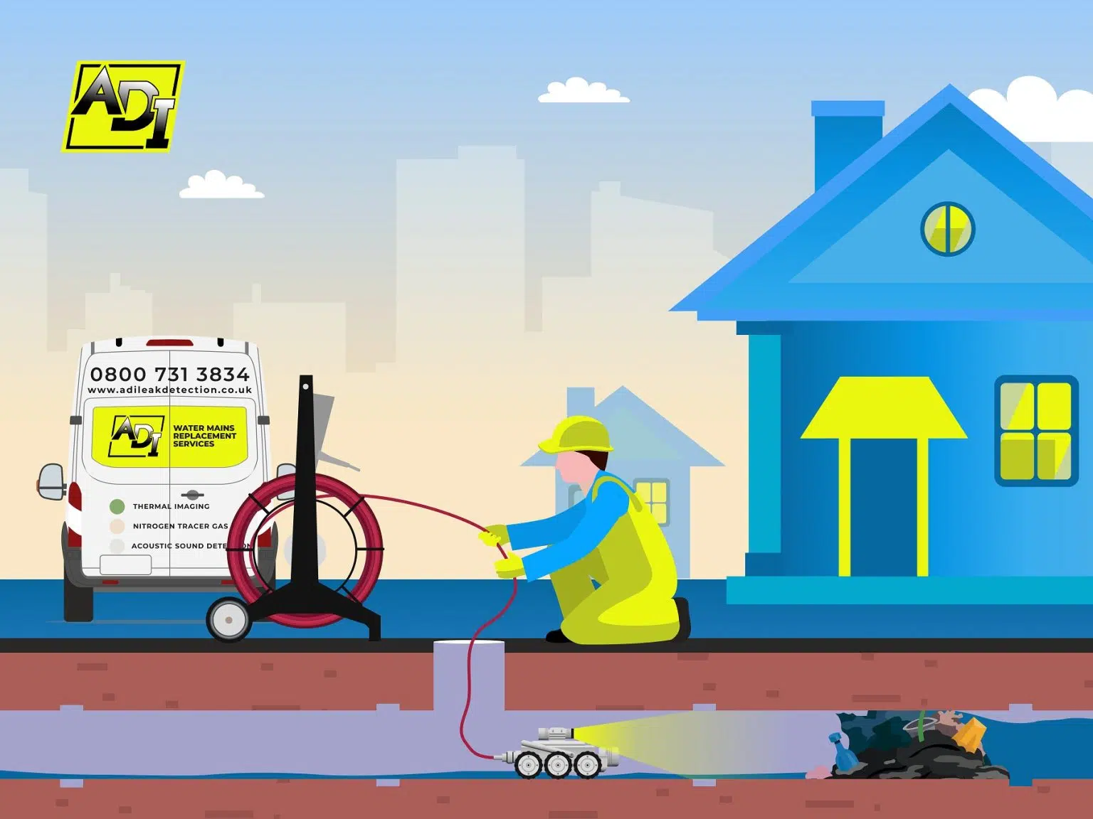 Drainage CCTV Surveys & Investigations Eccles